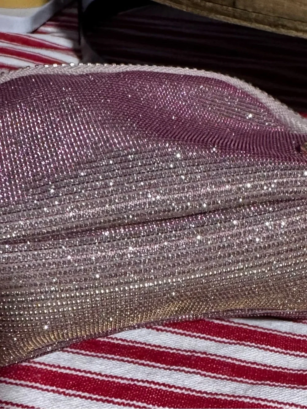 Lululemon Zipper Pouch water bottle Sparkle Rose / Gold Women's Pink NWT